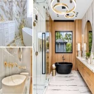 Gold Bathroom