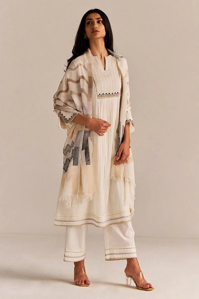 Ivory Kurta Set